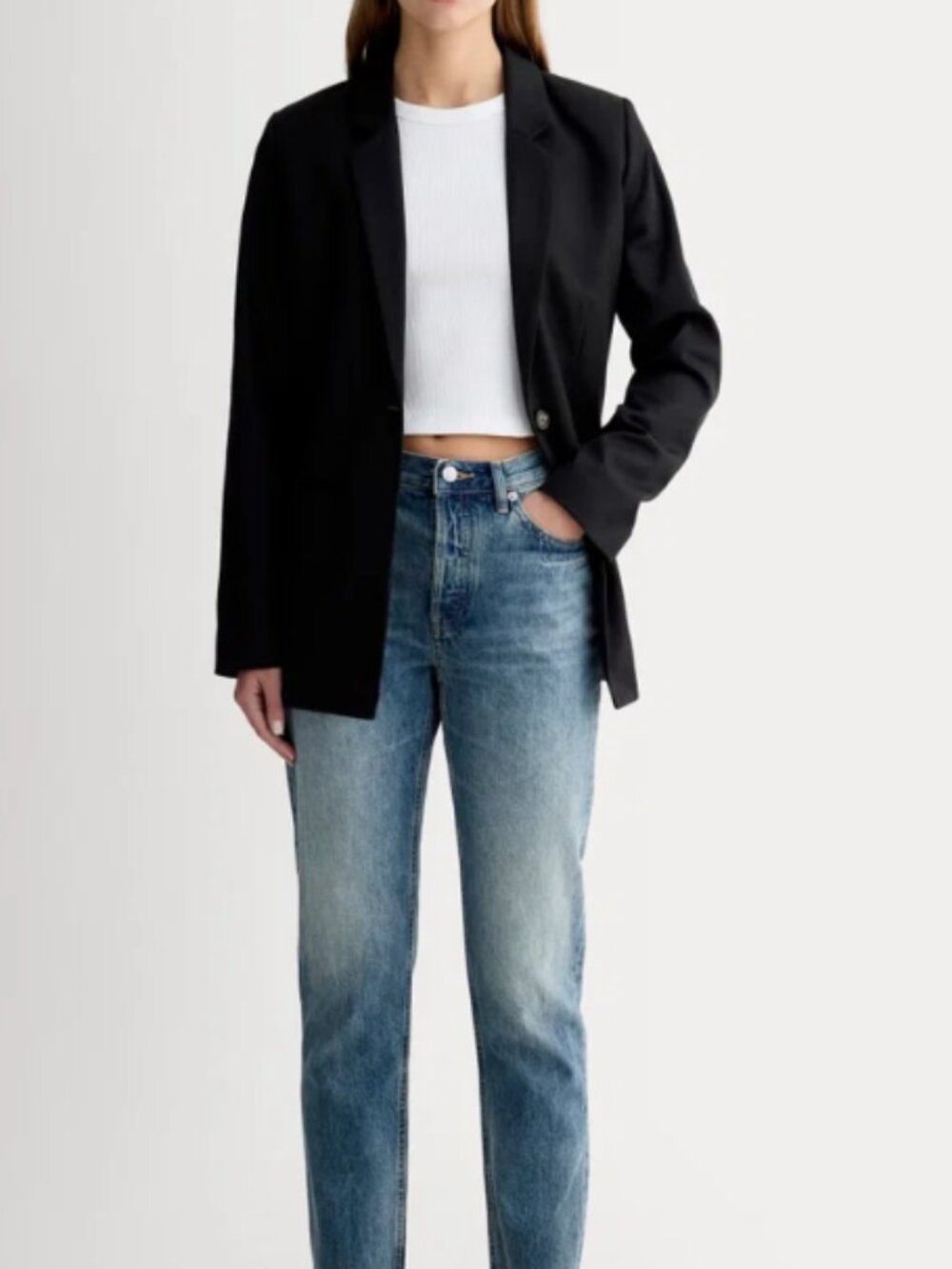 Everlane the 90s Cheeky Jean Ankle